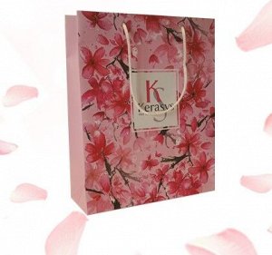 Бумажный пакет КераСис (розовый)
