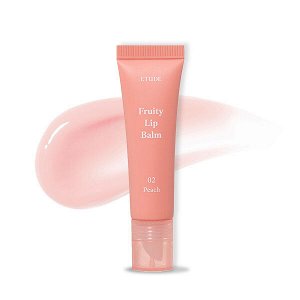 Фруктовый бальзам для губ с персиком Fruity Lip Balm #02 Peach 10 г