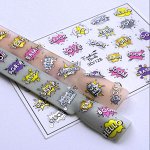 Fashion Nails, Слайдер дизайн 3D-128