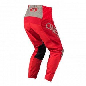 Штаны для мотокросса O'NEAL Matrix Ridewear, мужские, красный, 30-30