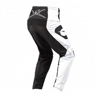 Штаны для мотокросса O'NEAL Element Racewear 21, мужские, белый/черный, 30-30