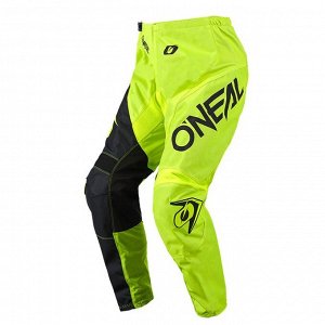 Штаны для мотокросса O'NEAL Element Racewear 21, мужские, желтый/черный, 30-30
