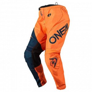 Штаны для мотокросса O'NEAL Element Racewear 21, мужские, оранжевый/синий, 36-36
