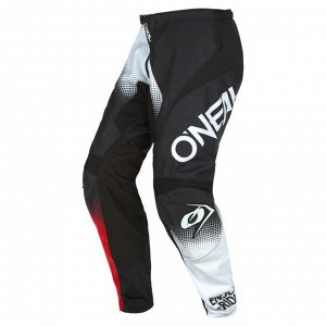 Штаны для мотокросса O'NEAL Element Racewear V.22, мужские, черный/белый, 30/46