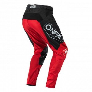 Штаны для мотокросса O'NEAL Mayhem Hexx, мужские, красный/черный, 30-30