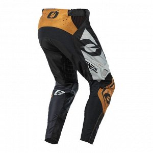 Штаны для мотокросса O'NEAL Hardwear Surge, мужские, черный/коричневый, 30-30