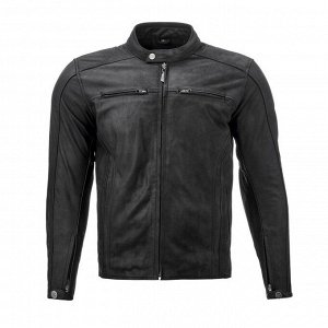 Куртка кожаная MOTEQ Arsenal, мужская, черный, S