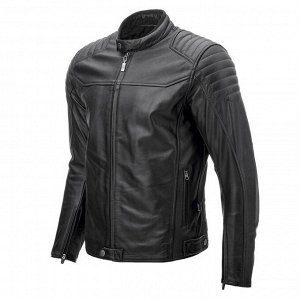 Куртка кожаная MOTEQ Rider, мужская, черный, S