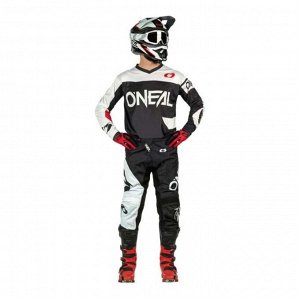 Джерси O’NEAL Element Racewear 21, мужской, цвет белый/черный