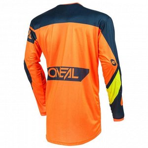Джерси O’NEAL Element Racewear 21, мужской, цвет оранжевый/синий