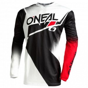 Джерси O'NEAL Element Racewear V.22, детская, мужской, черный/белый, L