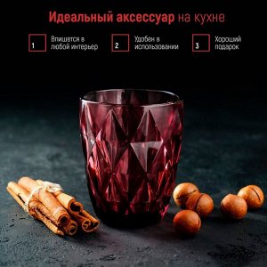 СИМА-ЛЕНД Стакан Magistro «Круиз», 240 мл, цвет розовый
