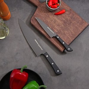 Набор ножей Samura SHADOW, 2 шт, лезвие: 12 см, 20,8 см