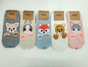 ARIES Носки женские короткие (Лапки)