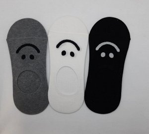 Enjoy the socks style Ggorangnae Следы мужские (микс: черные,белые,серые)