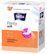 BELLA Ежедневные прокладки PANTY soft 40шт белая линия