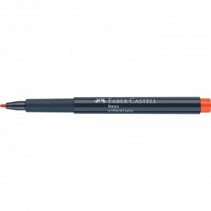 Маркер для декорирования Faber-Castell Neon, цвет 115 оранжевый, пулевидный, 1,5 мм