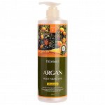 DEOPROCE ARGAN SILKY MOISTURE SHAMPOO Шампунь от выпадения волос с экстрактом арганового масла 1000мл