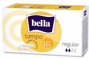 Тампоны женские гигиенические без аппликатора Regular в упак 16 шт