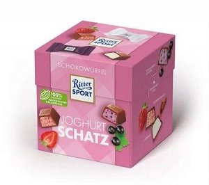 Шоколадные конфеты с йогуртовой начинкой Ritter Sport Joghurt Schatz / Риттер Спорт 176 гр