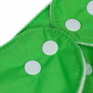 Многоразовый подгузник «Наш зайка», цвет зелёный