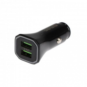 Автомобильное зарядное устройство Exployd EX-Z-1445, 2 USB, 2.4 А, черное