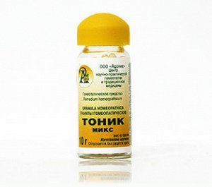 Тоник-микс Гранулы гомеопатические, 10 гр