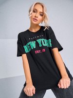 Женская oversized футболка