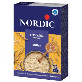 NORDIC Хлопья Геркулес Финский