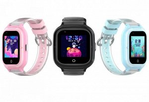 Детские умные часы Smart Baby Watch Wonlex KT23 GPS, WiFi, камера, 4G (водонепроницаемые)