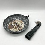 Сковорода с крышкой FESSLE с съемной ручкой диаметр 22 см