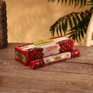 Благовония "Tulasi" 20 аромапалочек Strawberry