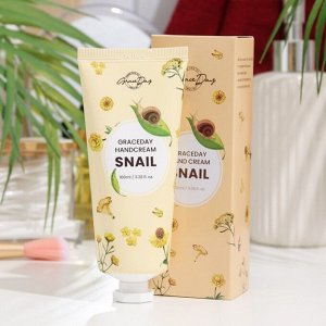 Grace Day Восстанавливающий крем для рук с Муцином Улитки Snail Hand Cream