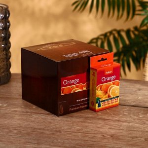 Благовония "Tulasi" 15 аромаконусов Orange