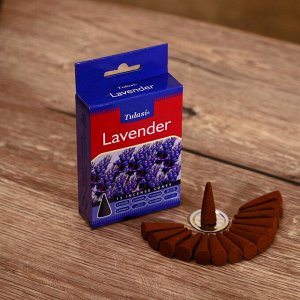 Благовония "Tulasi" 15 аромаконусов Lavender