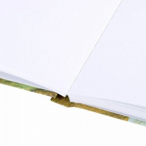 Скетчбук, белая бумага 160 г/м2, 145х203 мм, 64 л., резинка, твердый, BRAUBERG ART CLASSIC "Ван Гог", 114590