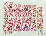 Фольгированный слайдер-дизайн для ногтей hsld25-red