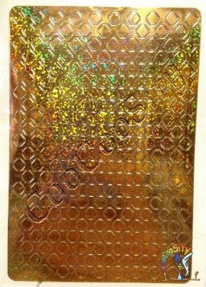 Наклейки для ногтей 3D, №1, 6,5х9 см. золото