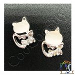 Украшение 3D №33 для маникюра, металл 2 шт.