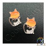 Украшение 3D №34 для маникюра, металл 2 шт.