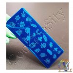 Пластина для стемпинга YZW-M10, 10 х 4 см