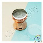 штамп для стемпинга Бронза + 2 скрапера, 5,5х3,5 см