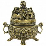 KB06-03 Подставка для благовоний Дракон 60х45(60)мм, бронза