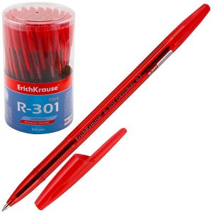Ручка шарик "ErichKrause Original Stick" R-301 0.7мм красная в тубе 1/60 арт. ЕК-46774