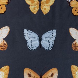 Постельное бельё "Этель" дуэт Butterfly dance 143х215 см - 2 шт, 220х240 см, 70х70 см -2 шт, поплин