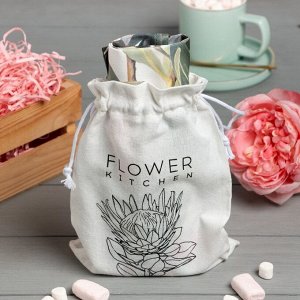 Набор подарочный «Этель» Flowers: полотенце 40x73 см, лопатка