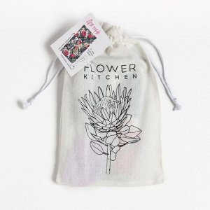 Набор подарочный «Этель» Flowers: полотенце 40x73 см, лопатка