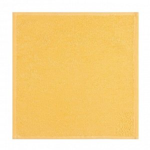 Набор декоративных махровых салфеток Этель "Sunshine" жёлтый, 30х30см-3шт, 340гр/м2, 100% хлопок