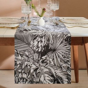 Дорожка Этель Palm leaves 40х149 см, 100% хлопок, саржа 190 г/м²