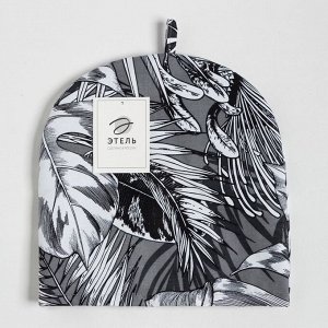 Грелка на чайник Этель Palm leaves 28х28 см, 100% хлопок, саржа 190 г/м2